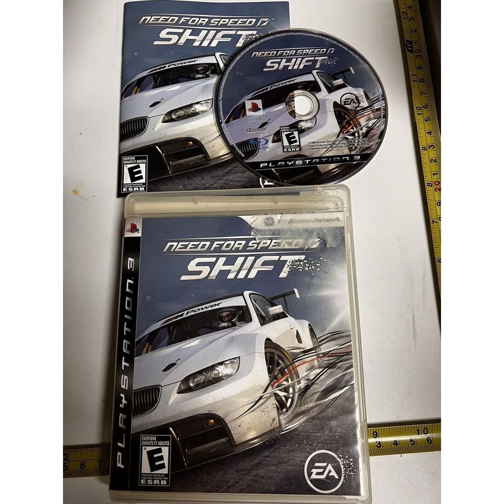 Need for Speed: Shift Sony PlayStation 3, 2009 PS3 Complete CIB‎ BGO-C